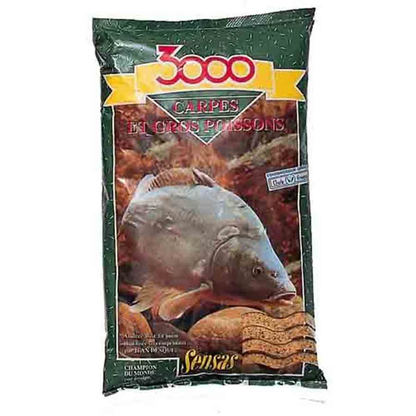 Прикормка Sensas 3000 Carp Rouge 1кг