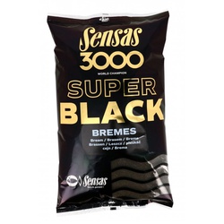 Прикормка Sensas 3000 Super Black Bremes 1кг