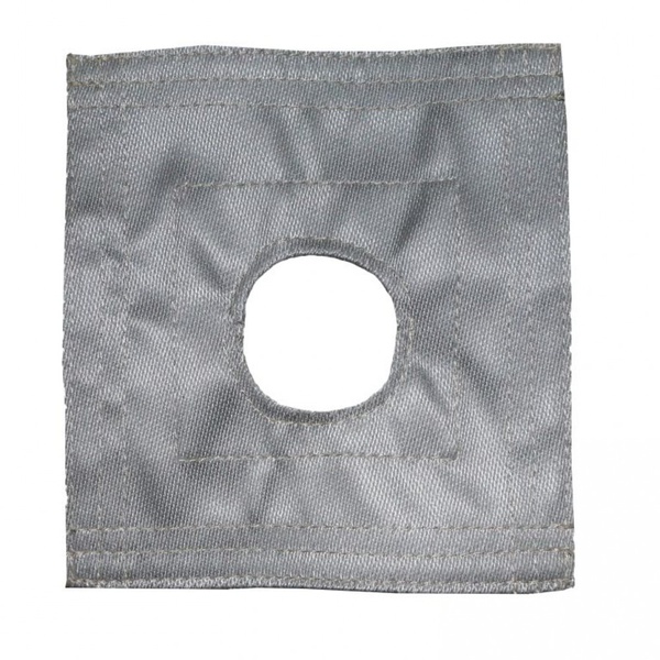 Термостойкая накладка Снегирь под газовую трубу 50 мм