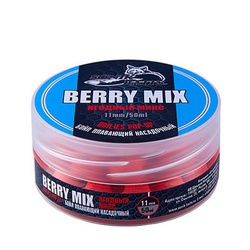 Бойлы насадочные плавающие Sonik Baits Fluo Pop-up (11мм/50мл) Berry Mix