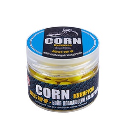 Бойлы насадочные плавающие Sonik Baits Corn Fluo Pop-ups 14мм (90мл) кукуруза