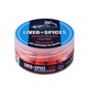 Бойлы насадочные плавающие Sonik Baits Fluo Pop-up (11мм/50мл) Liver-Spices. Фото 1