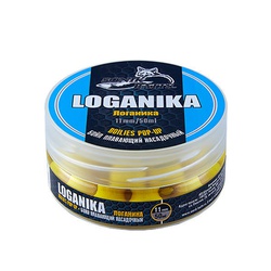 Бойлы насадочные плавающие Sonik Baits Fluo Pop-up (11мм/50мл) Loganika