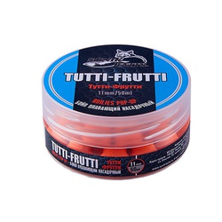 Бойлы насадочные плавающие Sonik Baits Fluo Pop-up (11мм/50мл) Tutti Frutti