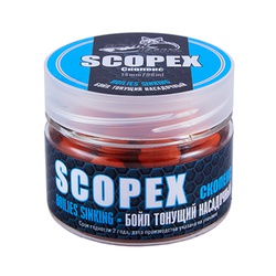 Бойлы насадочные тонущие Sonik Baits Scopex 14мм (90мл) скопекс