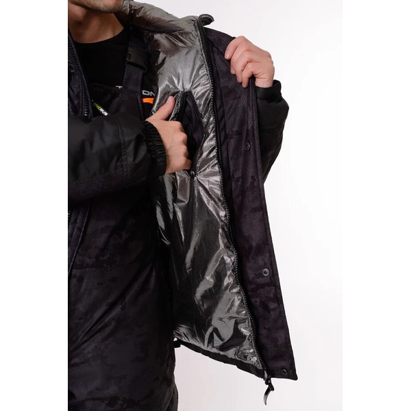 Костюм OneRus Горный -45 (Алова, Таслан) с полукомбинезоном черный