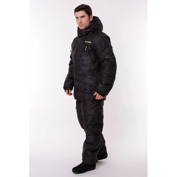 Костюм OneRus Горный -45 (Алова, Таслан) с полукомбинезоном черный
