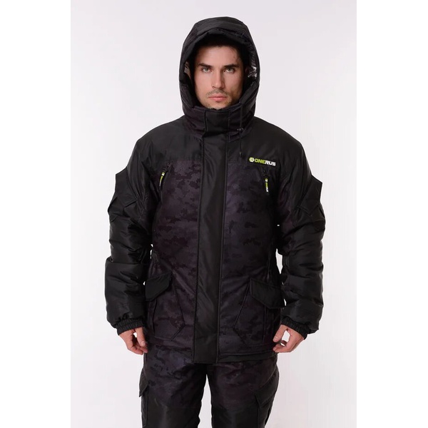 Костюм OneRus Горный -45 (Алова, Таслан) с полукомбинезоном черный