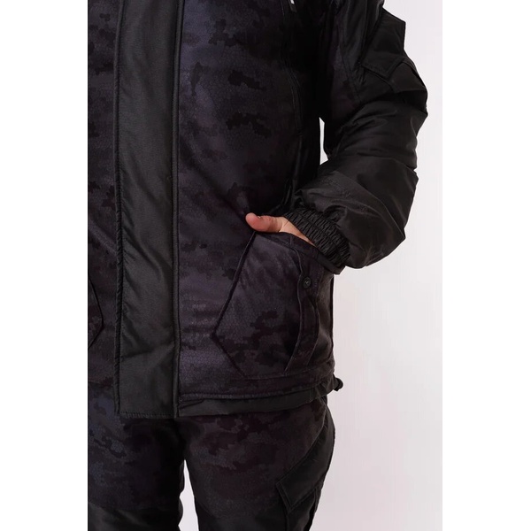 Костюм OneRus Горный -45 (Алова, Таслан) с полукомбинезоном черный