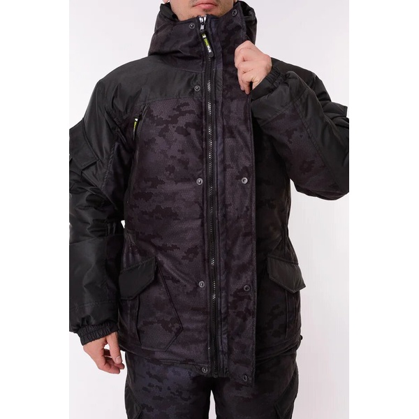 Костюм OneRus Горный -45 (Алова, Таслан) с полукомбинезоном черный