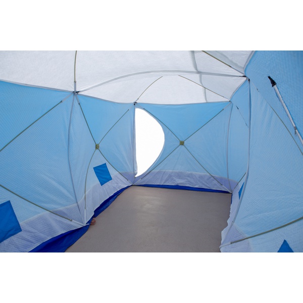 Палатка для зимней рыбалки Стэк Куб-3 Дубль трехслойная
