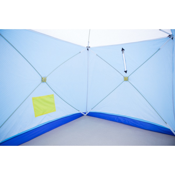 Палатка для зимней рыбалки Стэк Куб-2 Long трехслойная дышащая