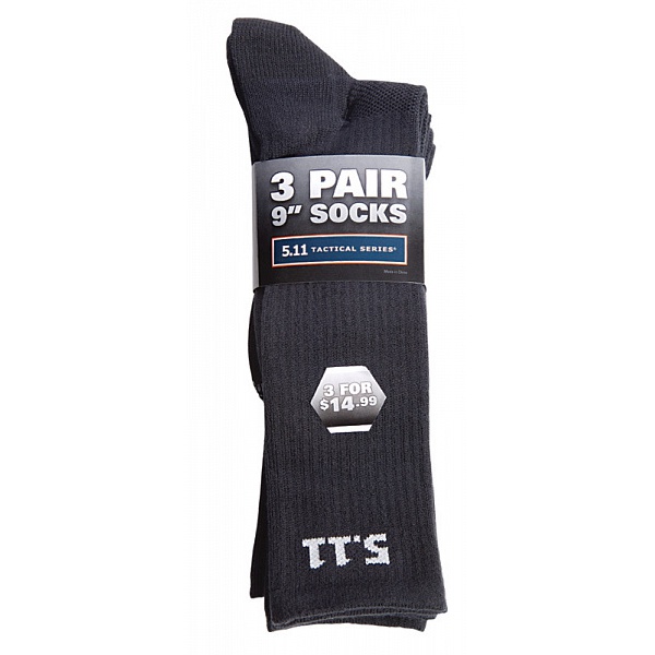 Носки 5.11 Tactical 3 Pack Level 1, 9"