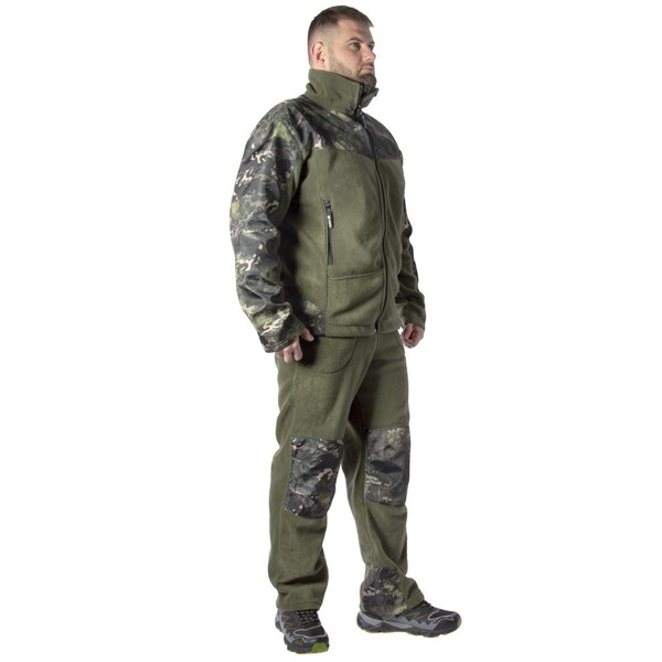 Флисовый костюм Norfin Berings Camo Green