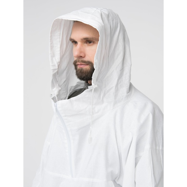 Костюм маскировочный Huntsman Метель анорак Белый, тк. бязь