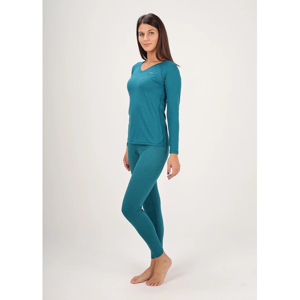 Термофутболка женская Сплав Russian Winter L/S бирюзовый