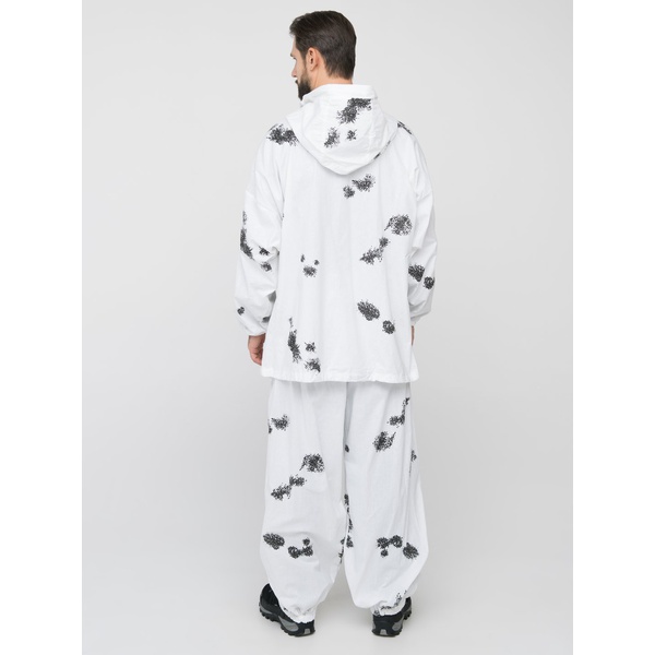 Костюм маскировочный Huntsman Метель с молнией Клякса, тк. бязь