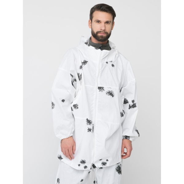 Костюм маскировочный Huntsman Метель с молнией Клякса, тк. бязь