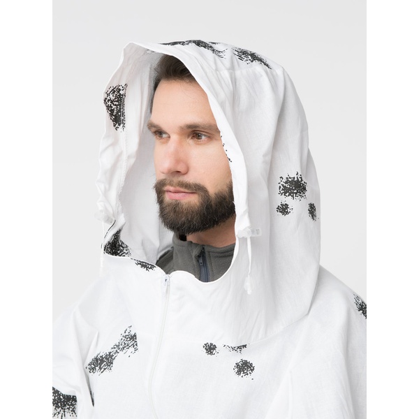 Костюм маскировочный Huntsman Метель с молнией Клякса, тк. бязь