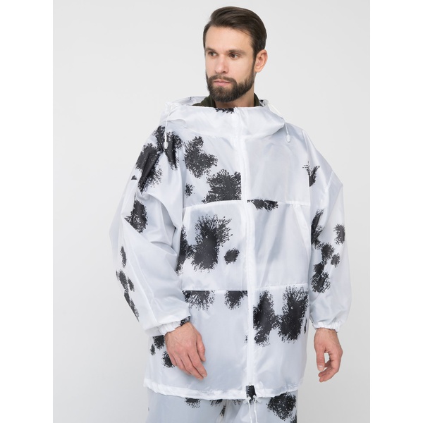Костюм маскировочный Huntsman Метель с молнией Клякса, тк. Taffeta