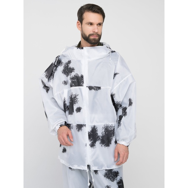 Костюм маскировочный Huntsman Метель с молнией Клякса, тк. Taffeta