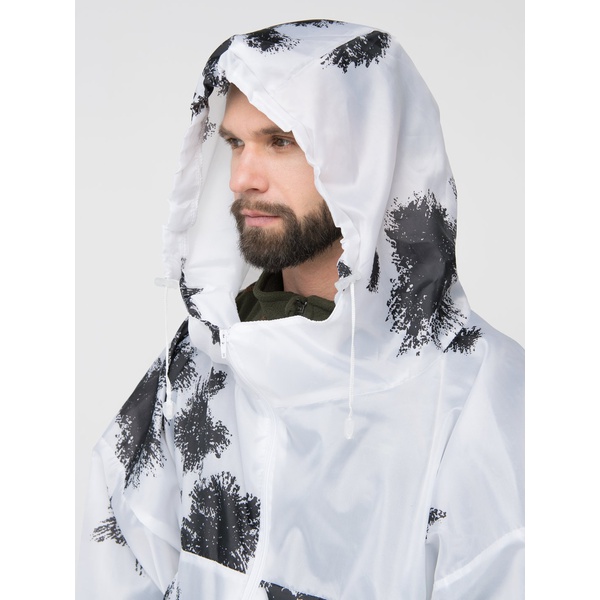 Костюм маскировочный Huntsman Метель с молнией Клякса, тк. Taffeta