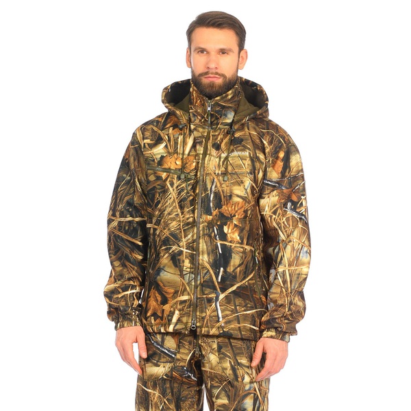 Костюм демисезонный Huntsman Никс Люкс (Alova Windblock) Камыш