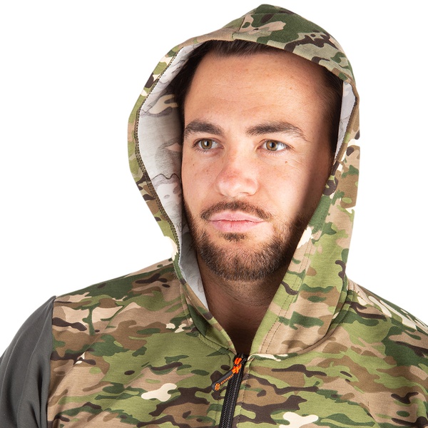 Костюм Huntsman Лайт Мультикам/хаки, тк. трикотаж