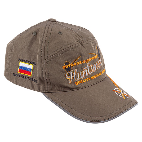 Бейсболка Huntsman Крафт тк. softshell Хаки