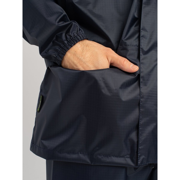 Костюм влаго-ветрозащитный Huntsman Склон-2 Тёмно-синий, тк. Таффета