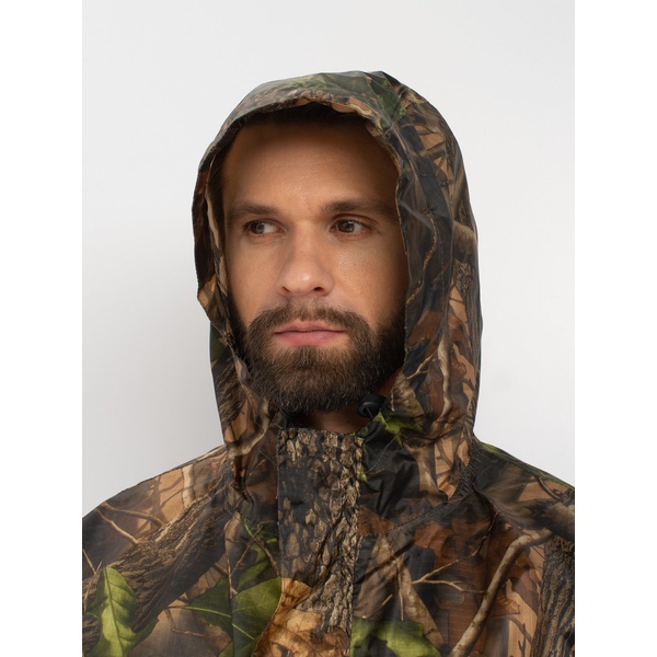 Костюм влаго-ветрозащитный Huntsman Склон-2 Лес, тк. Таффета