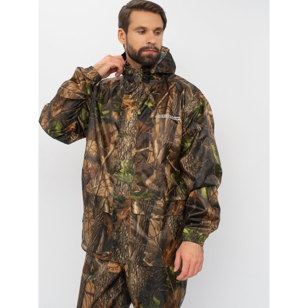 Костюм влаго-ветрозащитный Huntsman Склон-2 Лес, тк. Таффета