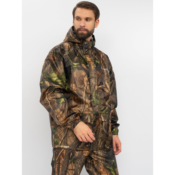 Костюм влаго-ветрозащитный Huntsman Склон-2 Лес, тк. Таффета
