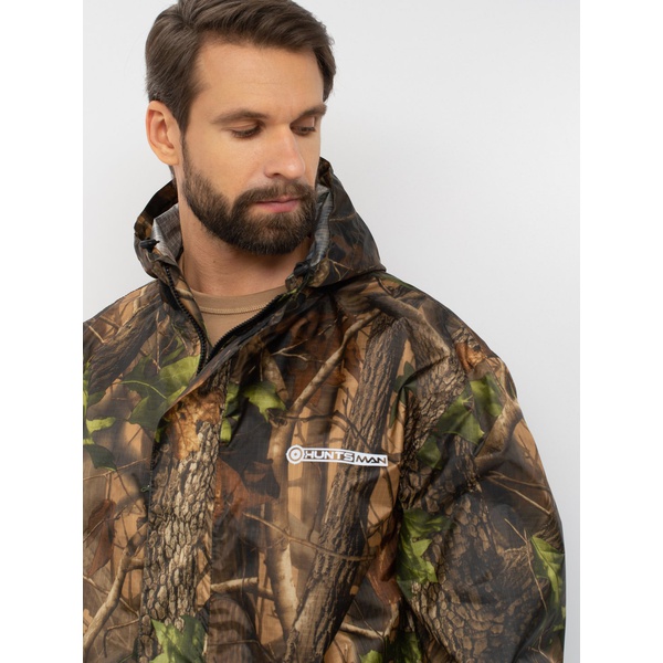 Костюм влаго-ветрозащитный Huntsman Склон-2 Лес, тк. Таффета
