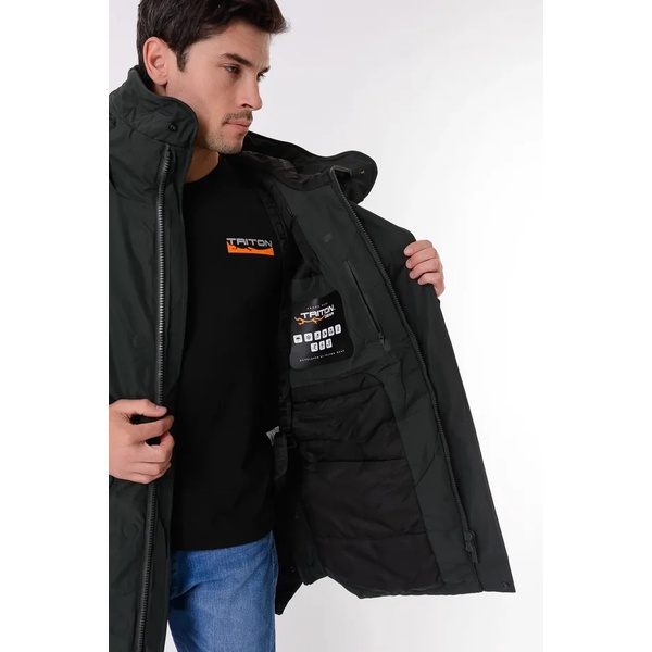 Парка зимняя Тритон Keysor forest green