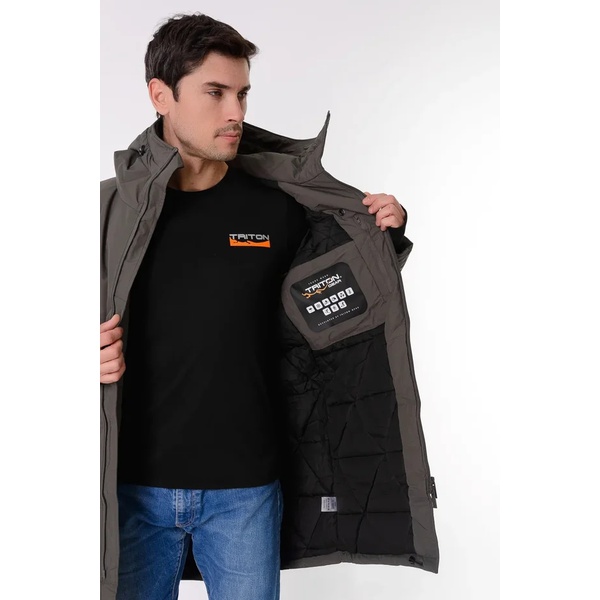 Парка зимняя Тритон RU03 grey