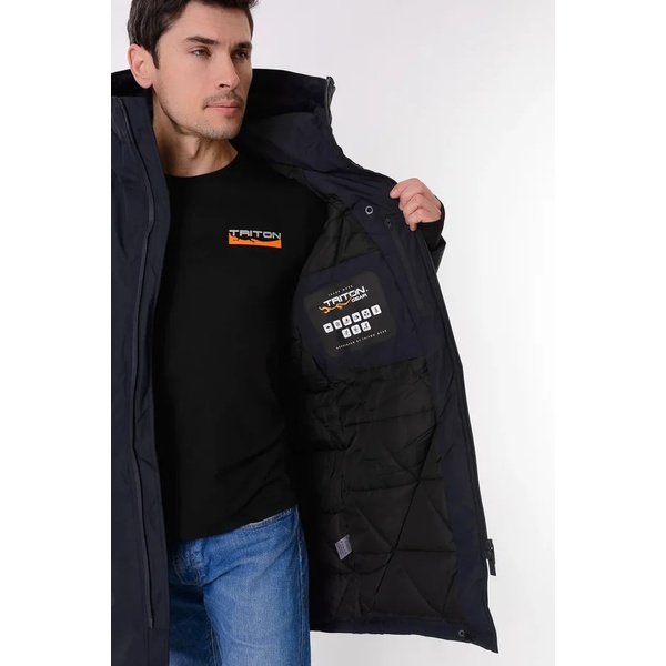 Парка зимняя Тритон RU03 navy