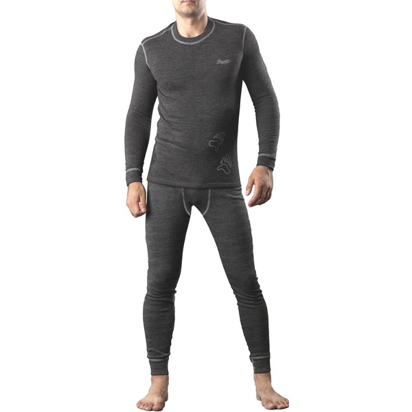 Термофуфайка Canadian Camper Trapper серый меланж