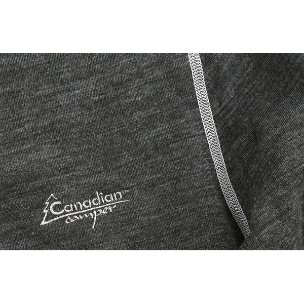 Термофуфайка Canadian Camper Trapper серый меланж