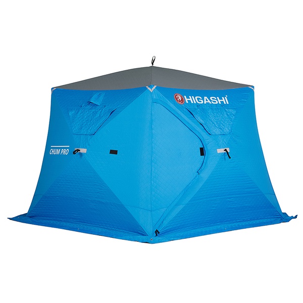 Палатка для зимней рыбалки Higashi Chum Pro синий