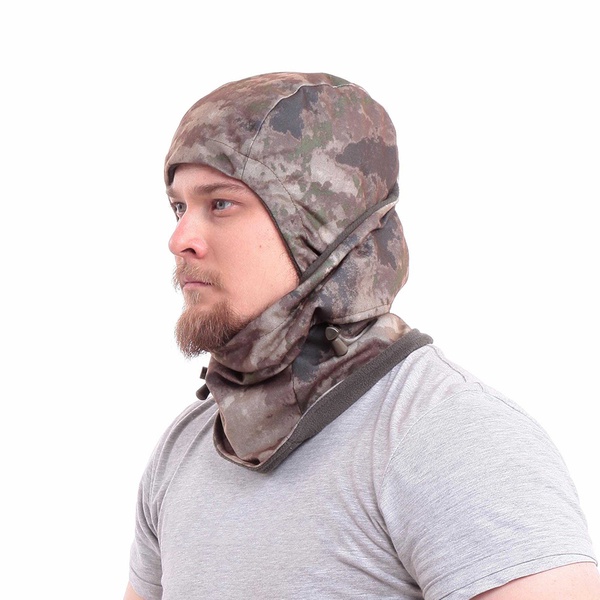 Балаклава-маска Keotica мембрана на флисе мох коричневый