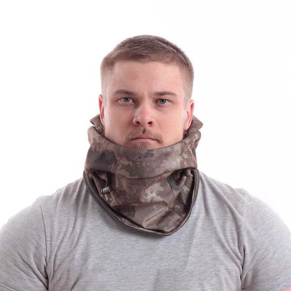 Балаклава-маска Keotica мембрана на флисе мох коричневый