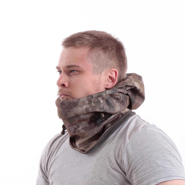 Балаклава-маска Keotica мембрана на флисе мох коричневый