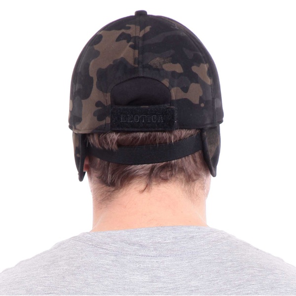 Бейсболка Keotica мембрана на флисе multicam black