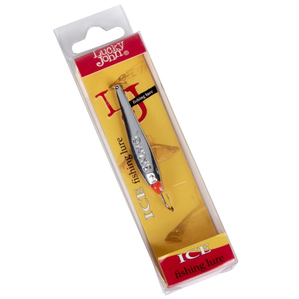 Блесна вертикальная Lucky John Model S-2 c впаянным крючком, 3г S