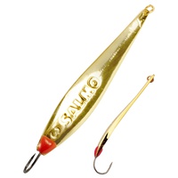 Блесна вертикальная Lucky John Model S-3 c впаянным крючком, 6г G