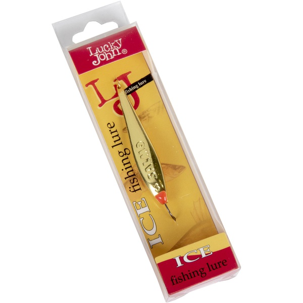 Блесна вертикальная Lucky John Model S-3 c впаянным крючком, 6г G