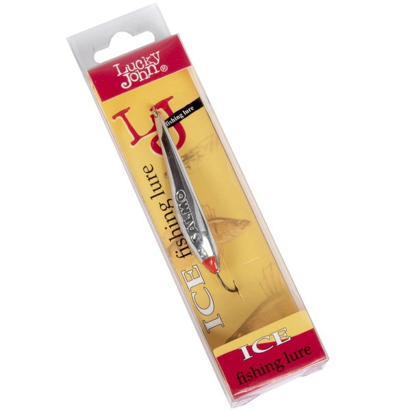Блесна вертикальная Lucky John Model S-3 c впаянным крючком, 6г S
