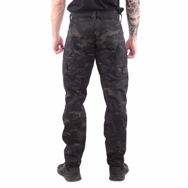 Брюки Keotica тактические городские рип-стоп multicam black
