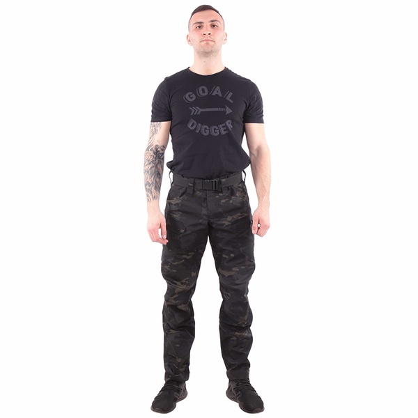 Брюки Keotica тактические городские рип-стоп multicam black